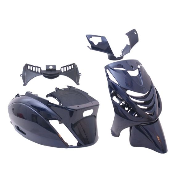 Edge - Plaatset 5-delig voor piaggio zip-sp vanaf bouwjaar 2000 - blauw metallic