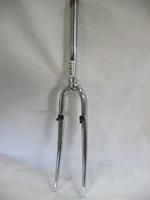 Voorvork 28 hybride chroom v-brake 240mm