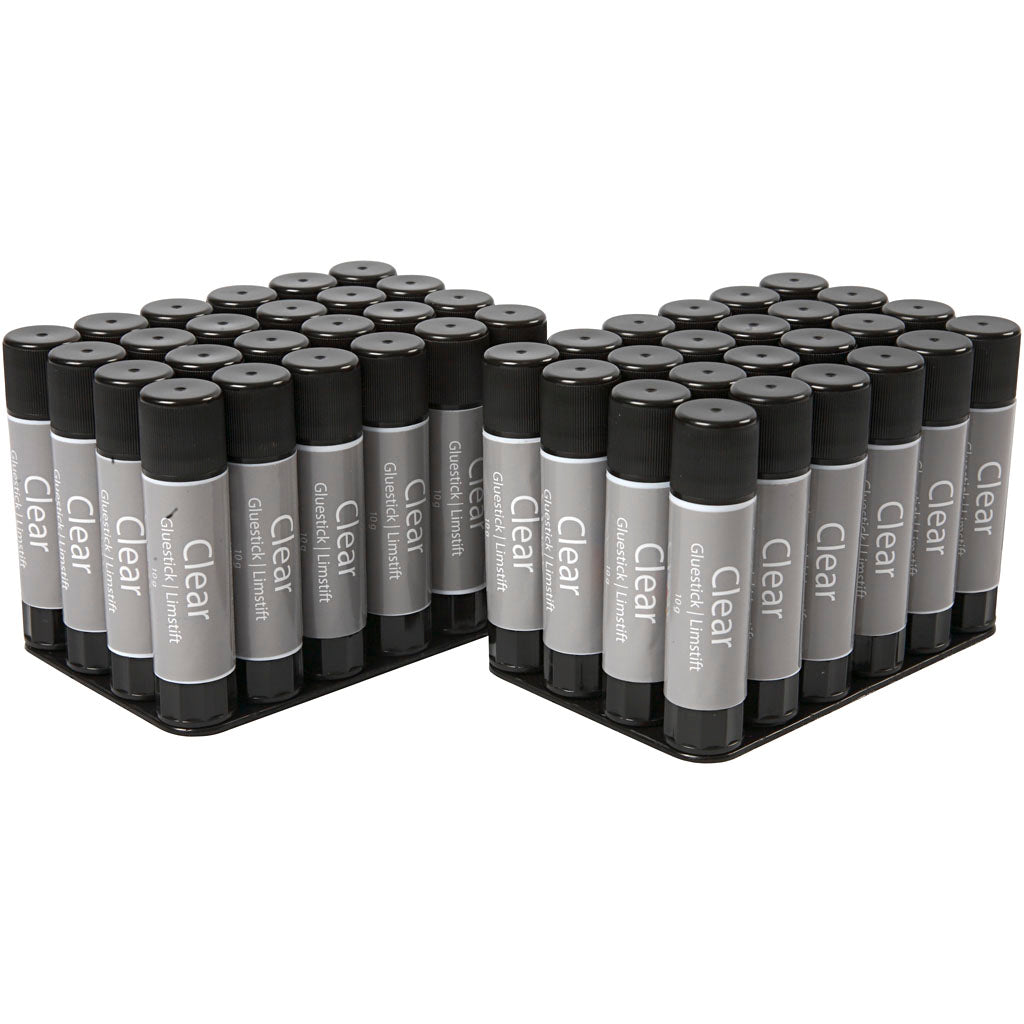 Creativ Company - Creativ Company Https://www.cchobby.nl/transparante-lijmstift-rond-10-gr-48-stuk-1-doos