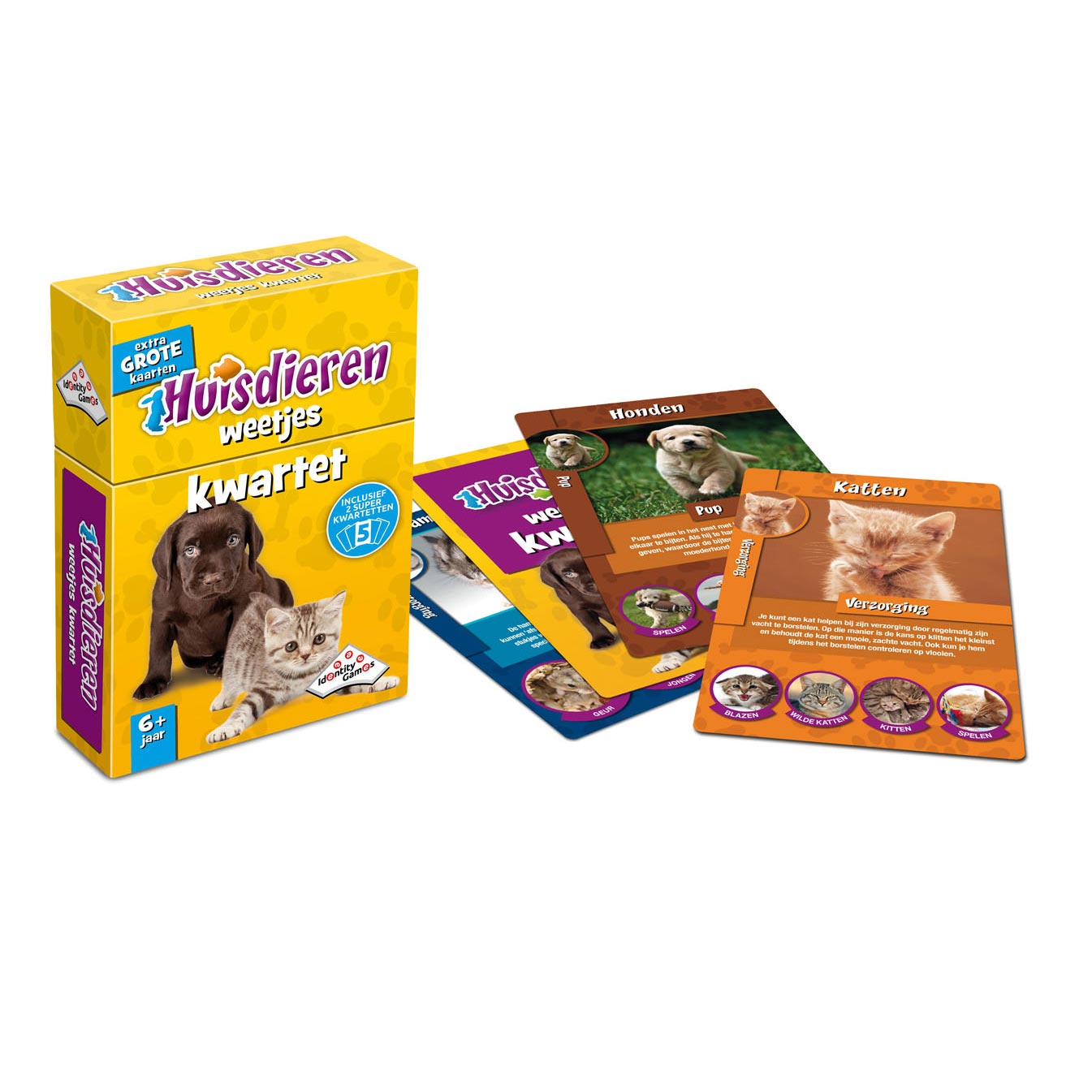 Identity Games - Identity Games Huisdieren weetjes kwartet