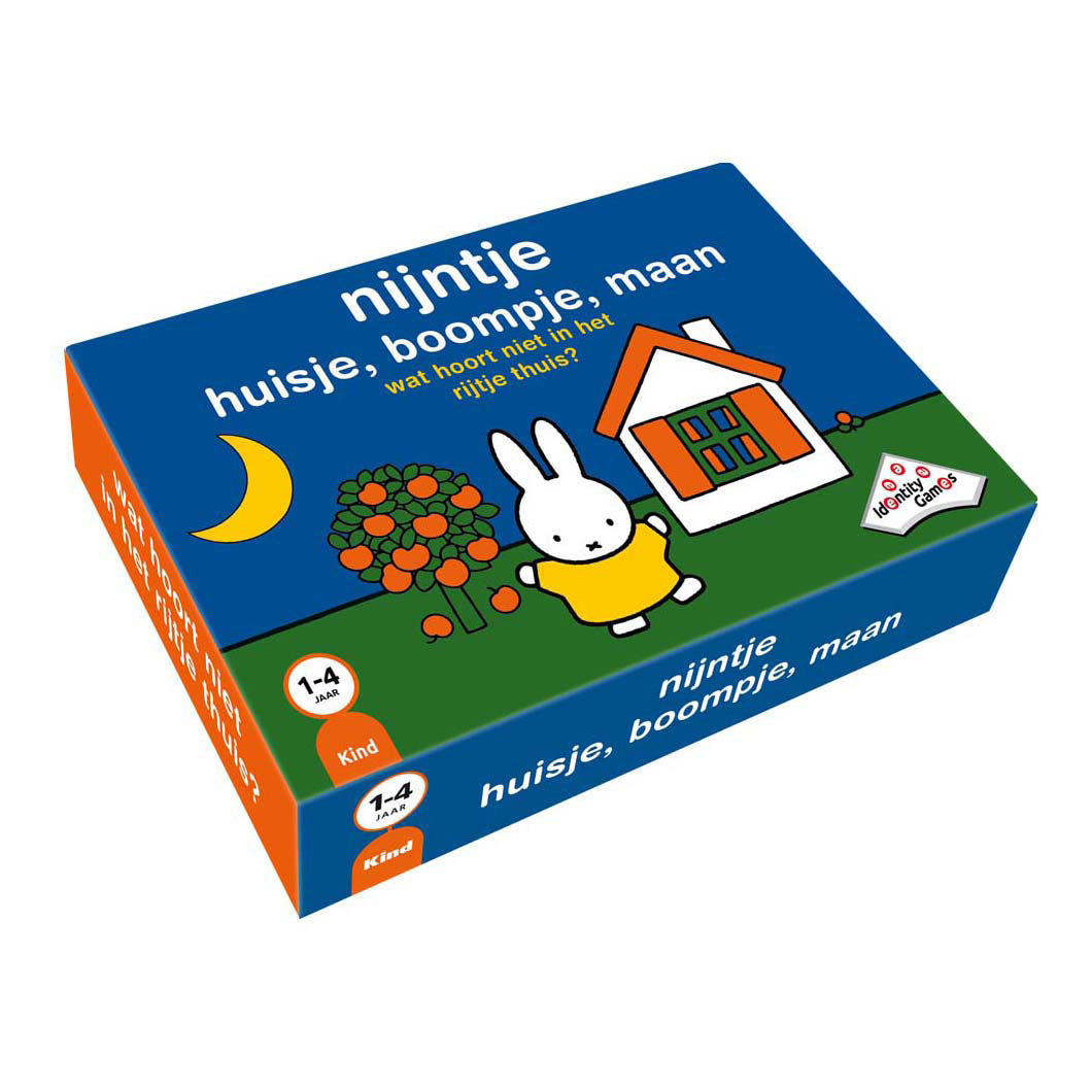 Identity Games - Identity Games Nijntje huisje boompje maan kaartspel