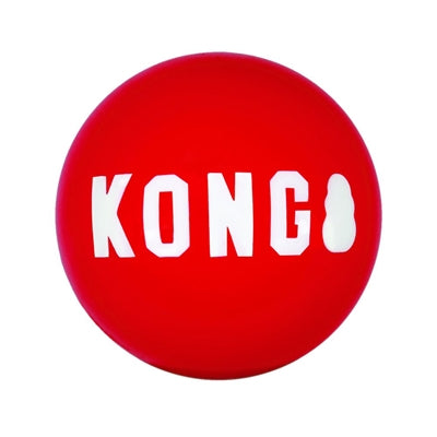 Kong signature balls 2-pk rood - - medium