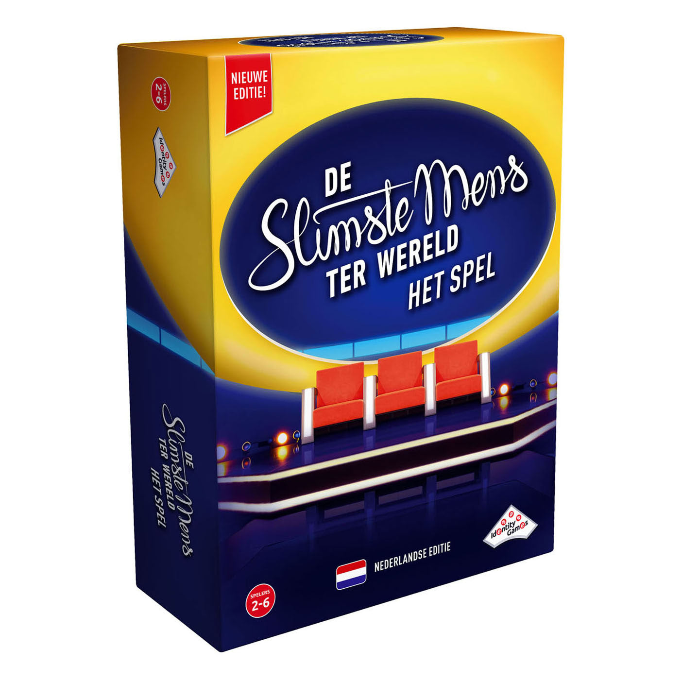 Identity Games International - Identity Games International De slimste mens ter wereld het spel - partyspel - inclusief timers