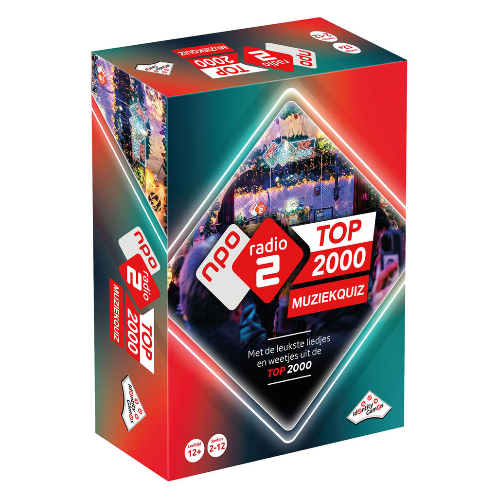 Identity Games - Identity Games Top 2000 muziekspel - partyspel - met de leukste liedjes en weetjes uit de top 2000