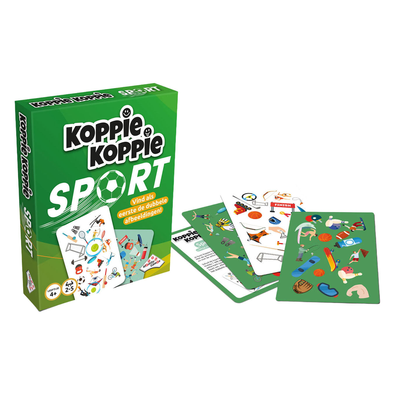 Identity Games - Identity Games Koppie koppie zoekspel sport - 2 tot 5 spelers
