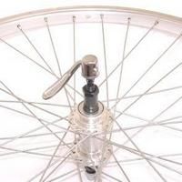 - Achterwiel 26 (559)aluminium Standaard Freewheel Zilver