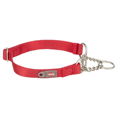 Trixie - halsband hond premium halfslip halsband rood
