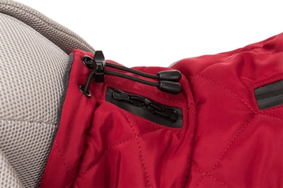 Trixie hondenjas minot rood 40 cm - gewatteerd fleece, reflecterende strepen, verstelbare buikriem