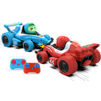 Gear2Play - Gear2 rc neon bumper cars pro duoset - rc formule 1 battle cars - ga een botsduel aan!