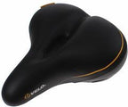 Velo Saddle Plush Touring Saddle Ladies Memory Foam 3016075MF selle en peluche visite mémoire mousse dames noires