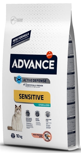 Advance - sterilized sensitive - salmon - kattenvoer - 10 kg