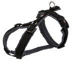 Trixie - hondentuig premium trekking zwart / grijs