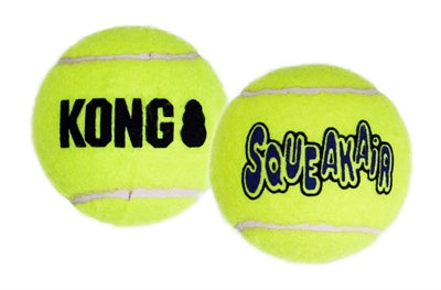 Kong squeakair ball - hondenspeelgoed - 6 st
