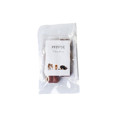 Petstyle Living Os pressé multicolore avec poulet