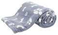 Trixie - hondendeken kenny fleece bot / pootjes blauw