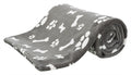 Trixie - hondendeken kenny fleece bot / pootjes grijs