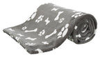 Trixie - hondendeken kenny fleece bot / pootjes grijs
