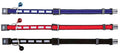 Trixie halsband kat safer life fluweel reflecterend assorti