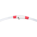 Trixie - lichtgevende halsband usb flash light oplaadbaar tpu rood