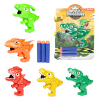 Toi-toys world of dinosaurs mini dinopistool met pijlen, 4dlg.