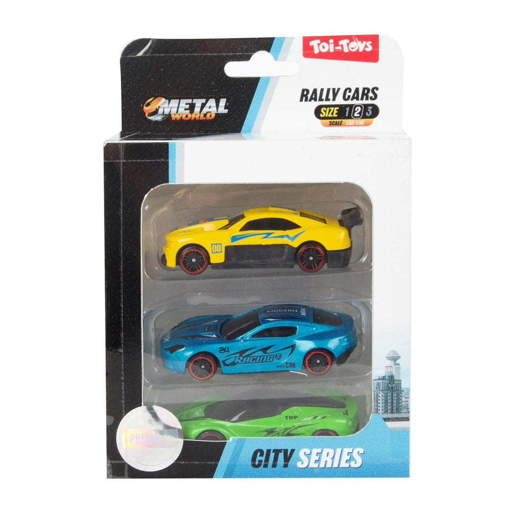 Toi-Toys - Toi-Toys Toi toys rally race auto classic set a 3