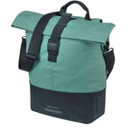 Basil tas cove shopper groen zwart | mik hooks | 16l