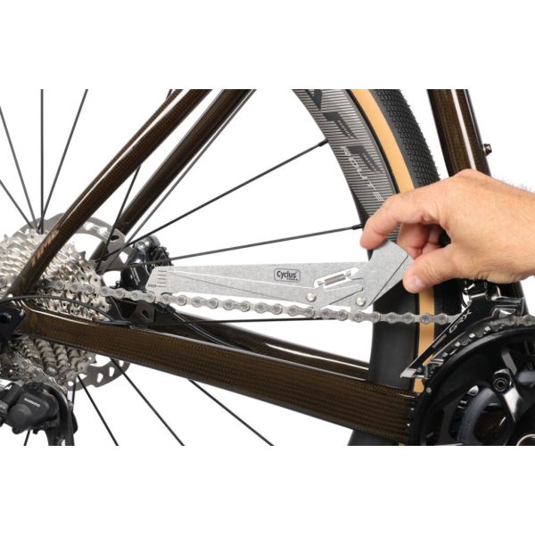 Buzaglo - Buzaglo Kettingslijtagemeter cyclus alle kettingen incl. sram flattop - zilver