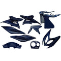 Edge plaatset 9-delig voor yamaha aerox tot bouwjaar 2014 - blauw metallic