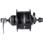 Shimano dynamonaaf hd-3d37 3 watt - 32 gaats - center lock - snelspanner - zwart