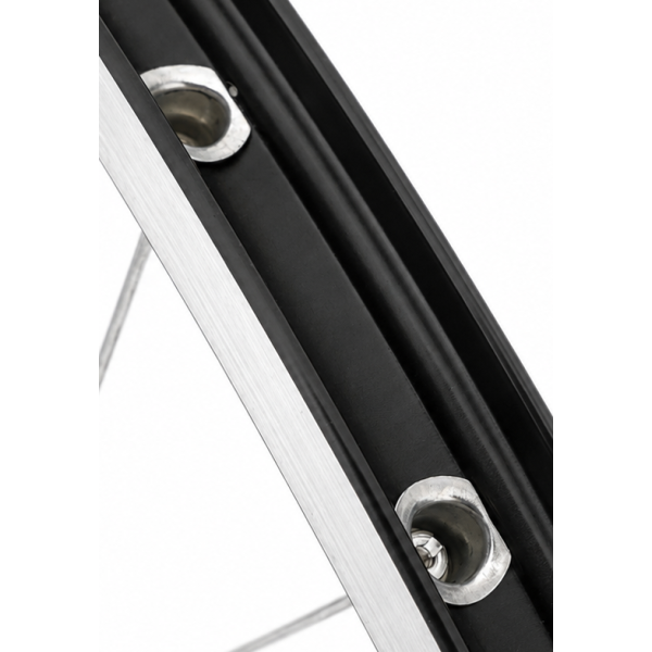 Abi - Abi Voorwiel 28 inch zac 2000 - aluminium naaf - zwart