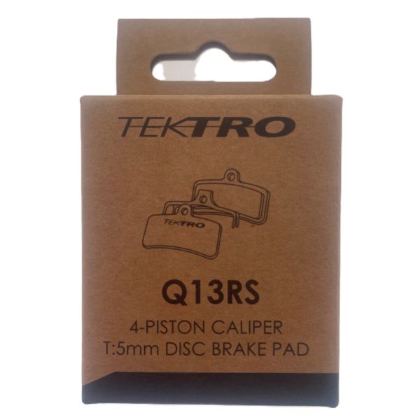 Tektro scheibenbremsbelag brake pads q13rs resin 5mm