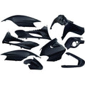 Edge - Plaatset 9-delig voor yamaha jog r/ mbk machg - metallic zwart