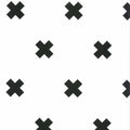 Noordwand behang fabulous world cross wit en zwart