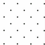 Noordwand behang fabulous world dots wit en zwart