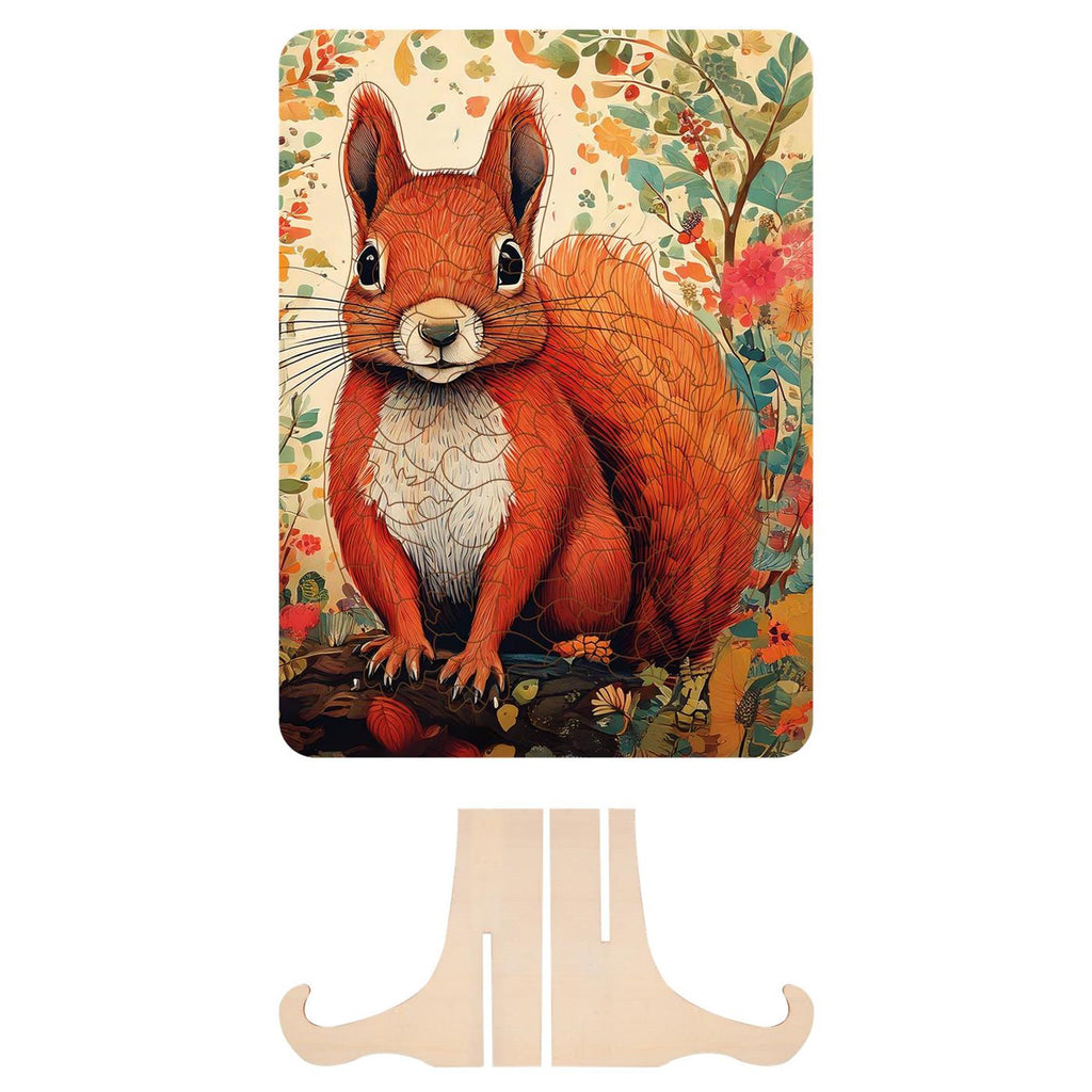 Moxy - Moxy houten puzzel squirrel unieke vorm