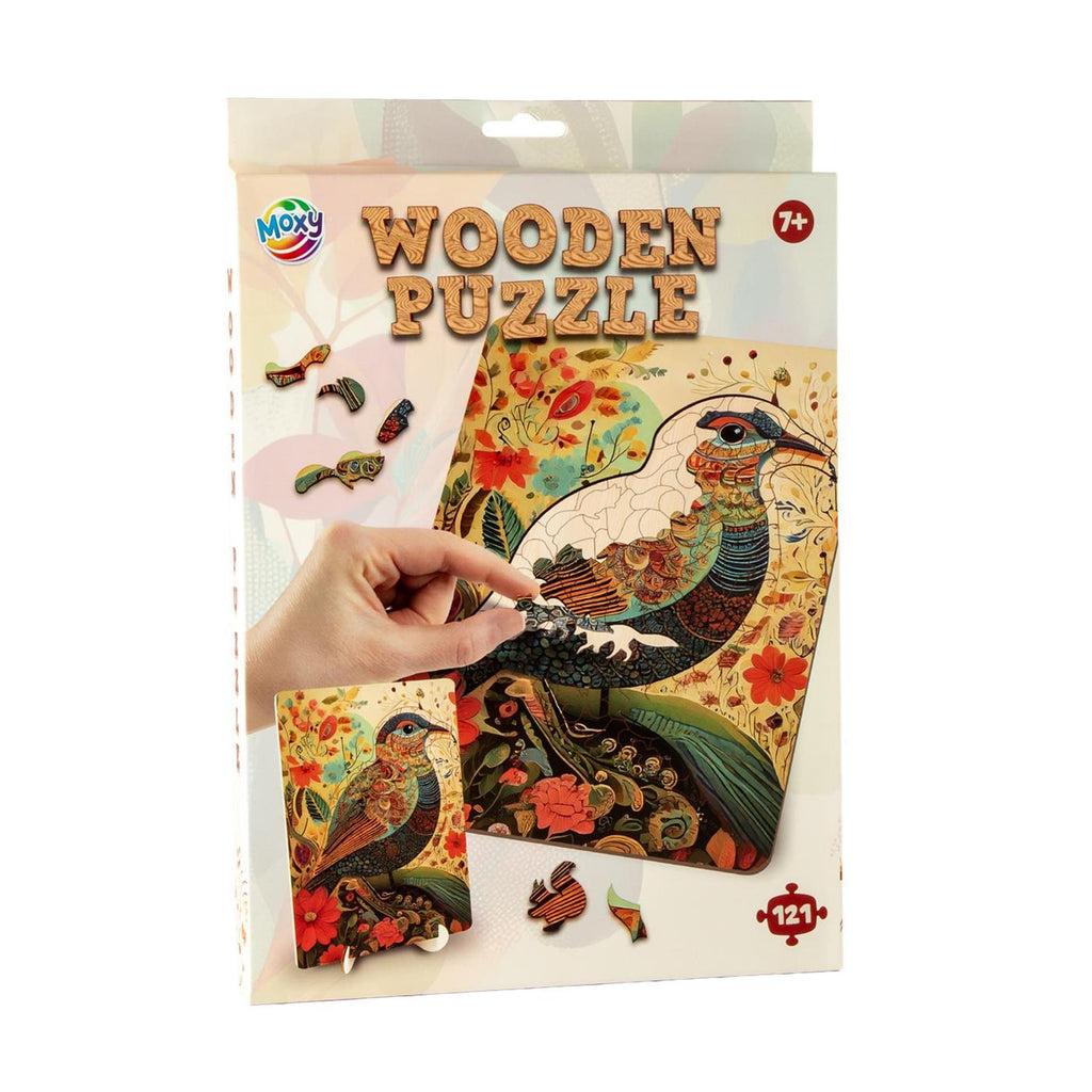 Moxy - Moxy houten puzzel bird unieke vormen