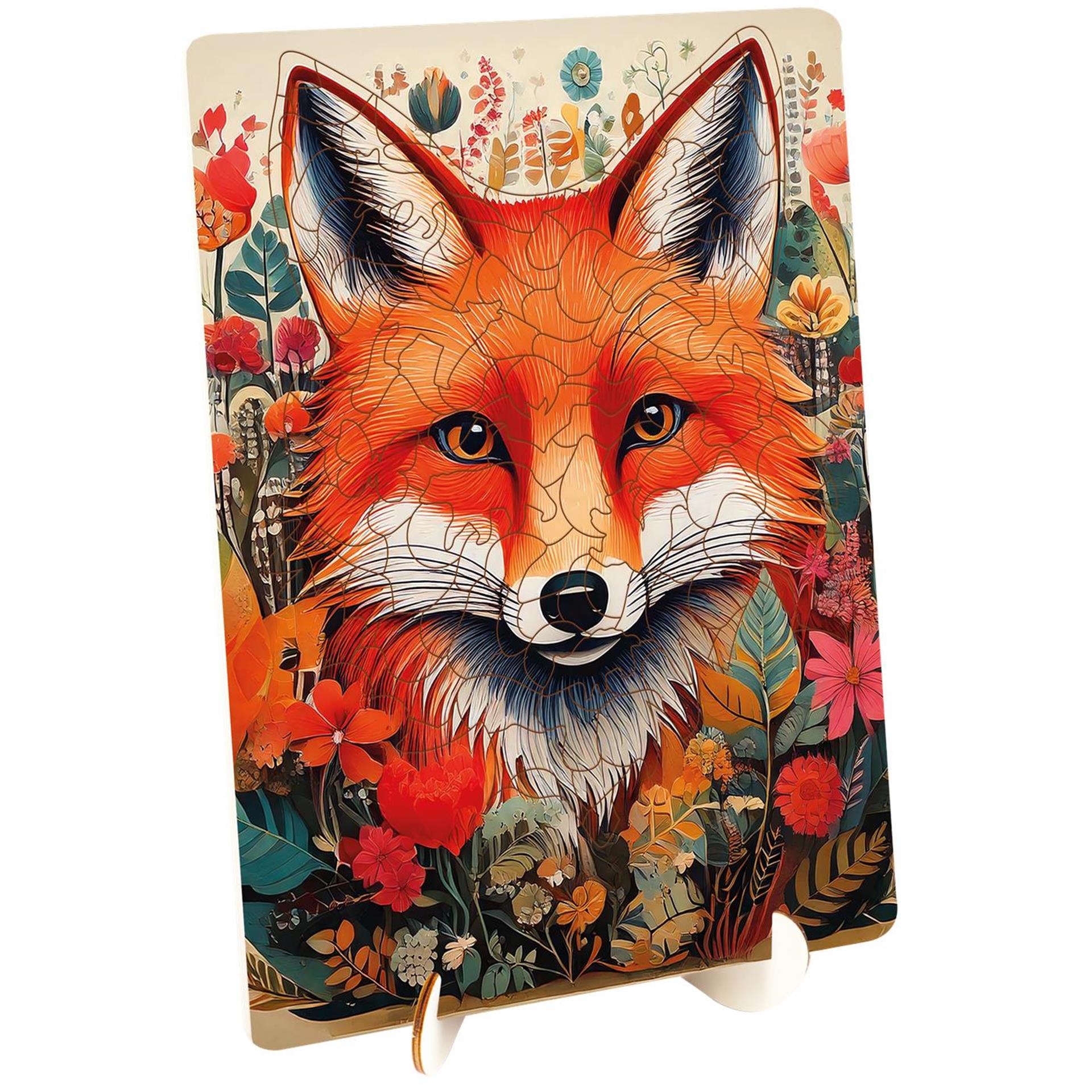 Moxy - Moxy houten puzzel fox unieke vormen