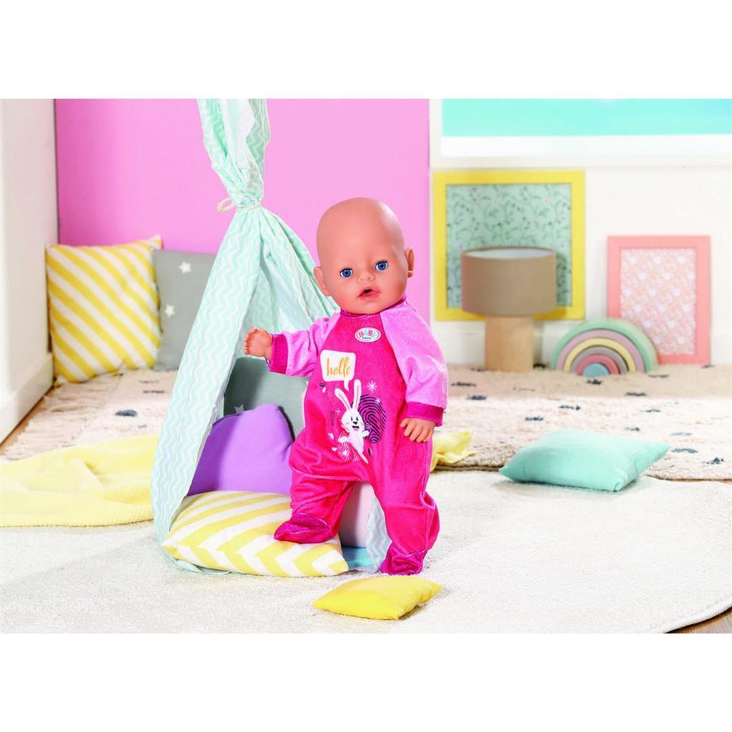 Zapf baby born romper roze 43 cm | 2 stuks