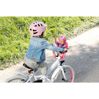 Baby born fietsstoeltje roze