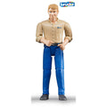 Bruder - Bruder 60006 man met blauwe broek