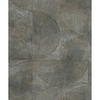 Noordwand behang vintage deluxe graphic circle look metallic groen