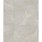 Noordwand Noordwand Behang Vintage Deluxe Graphic Circle grijs en beige