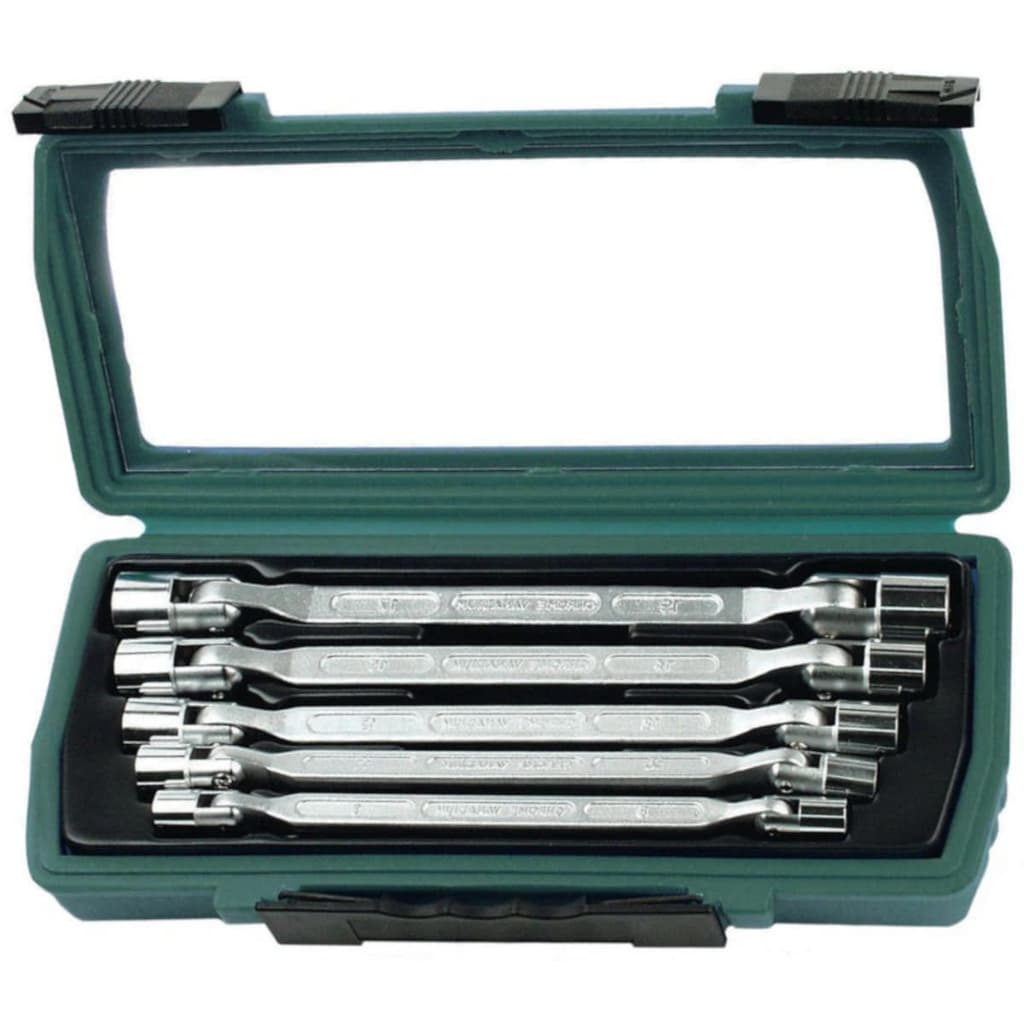 Brüder mannesmann kniesleutelset 5 dlg in koffer (hobby) - 19821