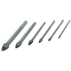 Brüder mannesmann glasborenset 6 dlg in alu koff (hobby) - 54806