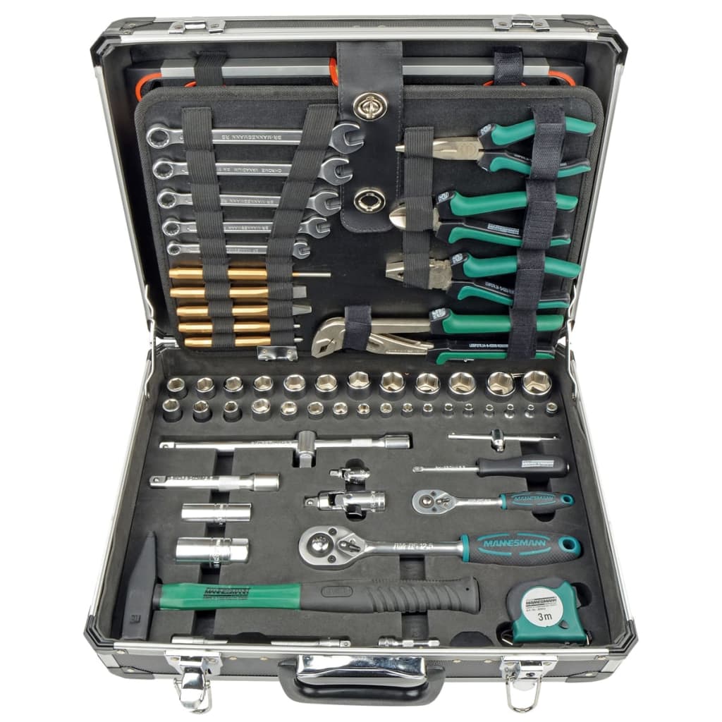 Brüder mannesmann gereedschapkoffer 160 dlg - 29078