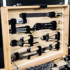 Brüder mannesmann gereedschapset bamboe koffer 108 dlg - 29002