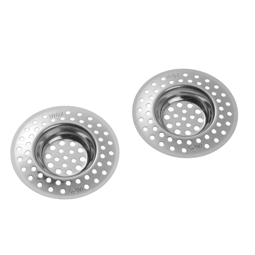 Westmark - Westmark gootsteenzeven 2 stuks ø 7 cm rond roestvrij staal zilver 52082270