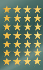 Avery av-52800 etiket z-design christmas pakje a 2 vel gouden sterren