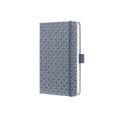 Sigel si-jn126 notitieboek jolie flair a6 hardcover gelinieerd gletsjer grijs 174 blz 80g