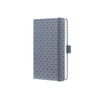 Sigel si-jn126 notitieboek jolie flair a6 hardcover gelinieerd gletsjer grijs 174 blz 80g